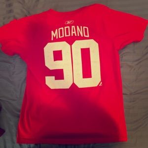 Mike Modano Red Wings Player shirt